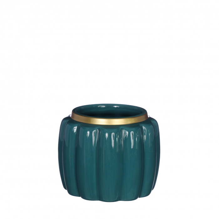 <h4>Ceramics Pouff pot d09.5*7.5cm</h4>