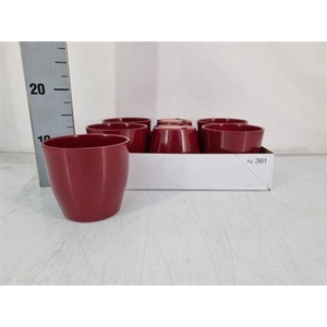 Deco Pot H% Rood