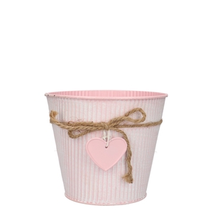 Valentine Zinc Raf pot d16*15cm