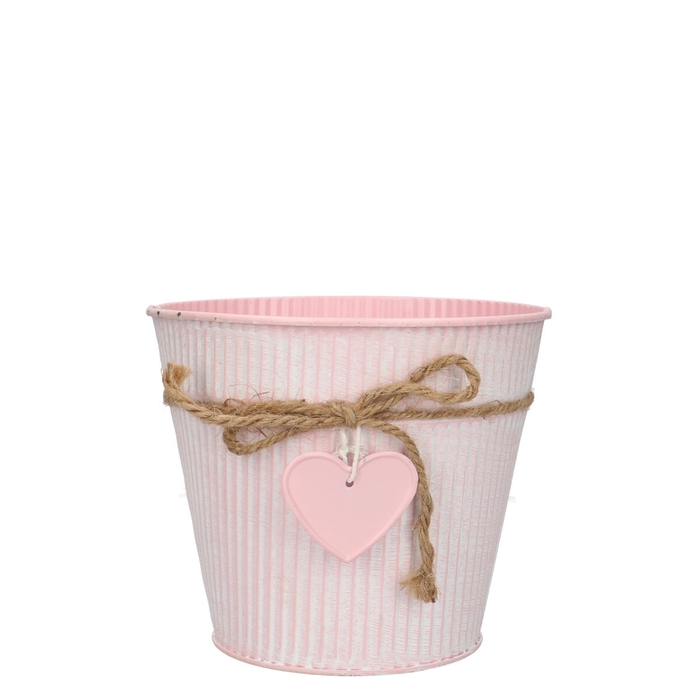 <h4>Valentine Zinc Raf pot d16*15cm</h4>