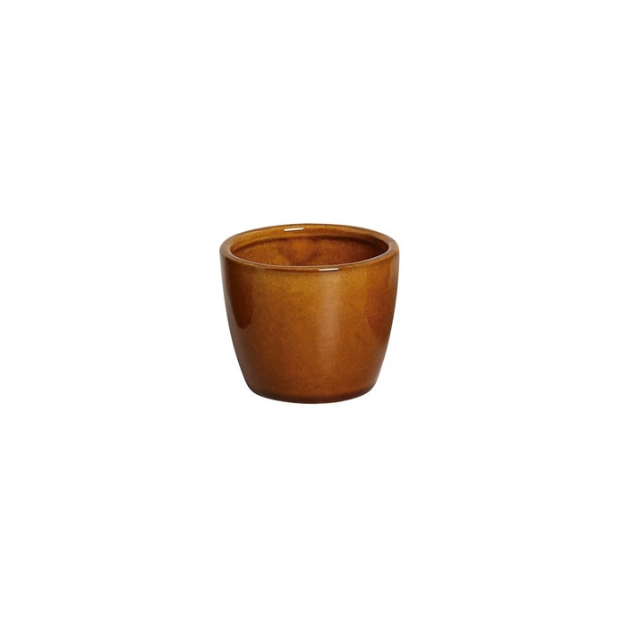 <h4>VASO KALANCHOE ESMALTADO P CARAMELO PT6 7030A7</h4>