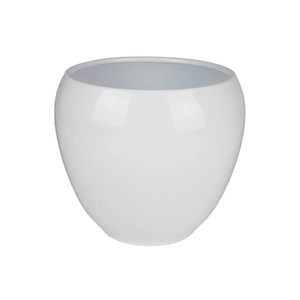 Keramiek Pot Rian D14 H11.5cm wit