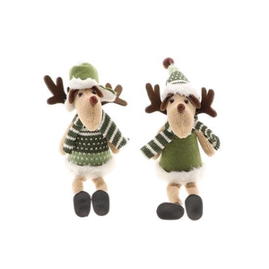Reindeer Cozy 2Ass L6.5W6.5H25