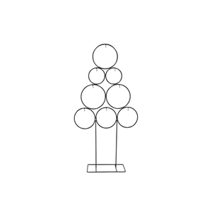 Metal Circle Tree 39x12x78cm Nm