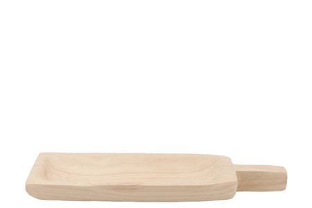 <h4>Wood Natural Tray Stem 40x15x4cm Nm</h4>