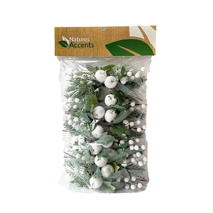 Kerst bijsteker 15cm Appel d3cm