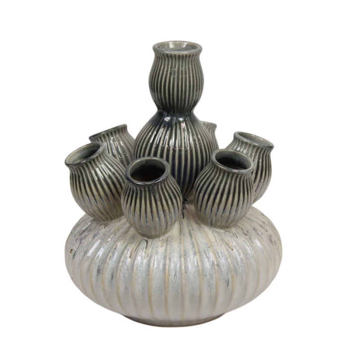 Keramiek Exclusief Tulp vaas d28*36cm