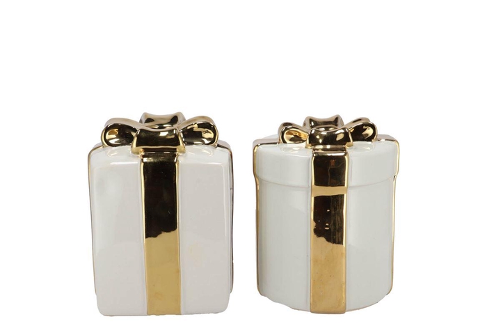 Joy Cozy Gold Vase Present 16x20cm Nm
