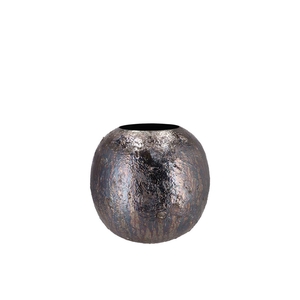 Noah Wild Black Vase Flower Ball Iron 8x8x8cm