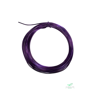 ALUMINIUM WIRE 2MM LILAC 12M 100GR