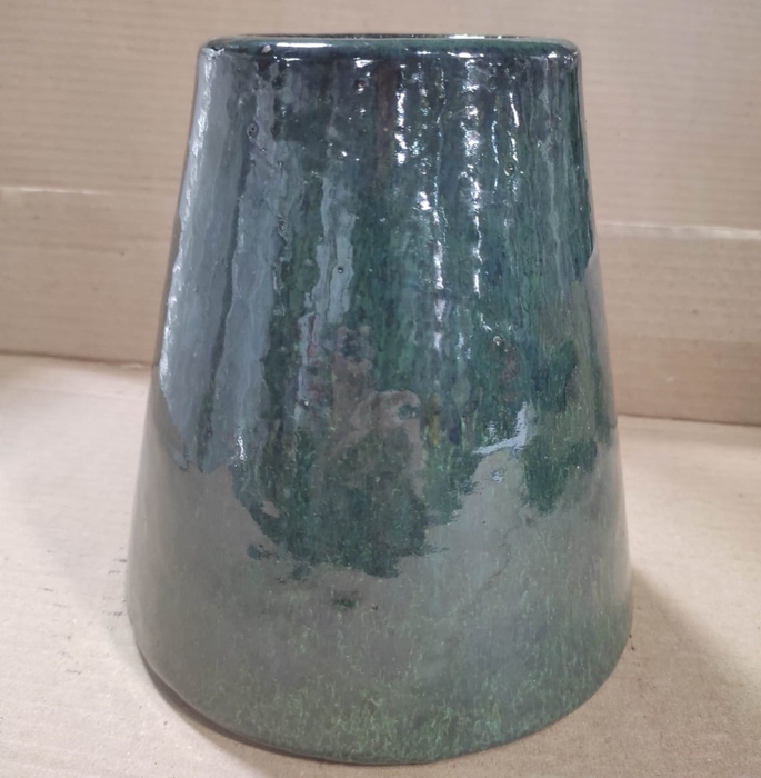 <h4>CACHEPOT PARIS 1 VERDE OLIVA (PAR01VL) 006457</h4>