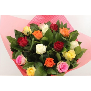 Boeket Roos Rainbow