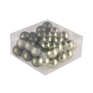 Glass Ball Granite Green 40mm P/36