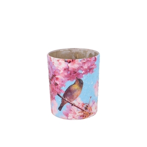 April Bird Blue T-light 8x9x9cm