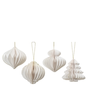 Kerst Hanger figuur 3D 80mm ass.