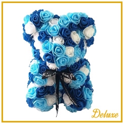 arr3 Deco beer 25cm - Summer blauw wit