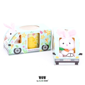 WOW Mug and bunny giftbox