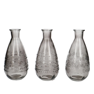 Glass Rome bottle d07.5*16cm