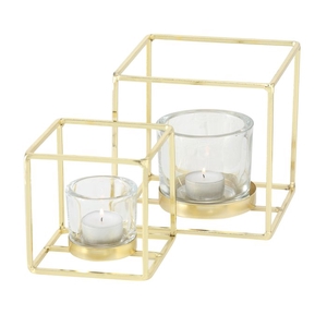 Windlight Pazo, H 11 cm, iron gold, 4020607660342, 1016004