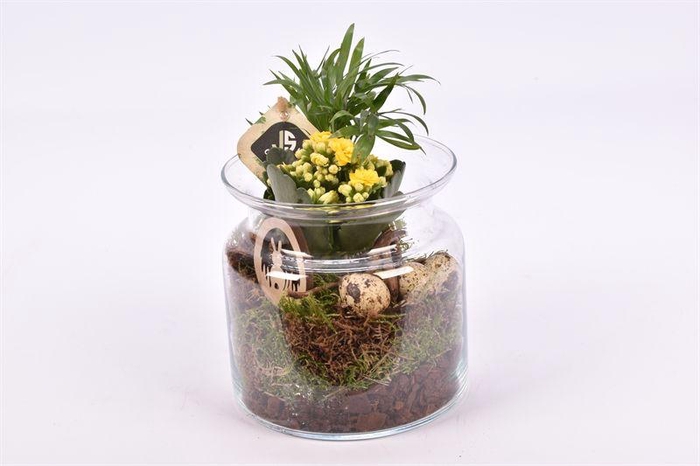 <h4>Glas cilinder met hals 15cm</h4>