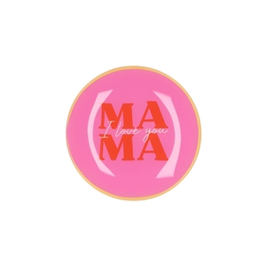 Plate Round Mama 18x18x2cm Nm