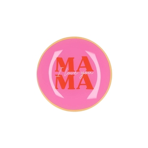 Plate Round Mama 18x18x2cm