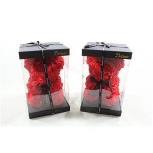 25CM BEER ROOD BOEKET