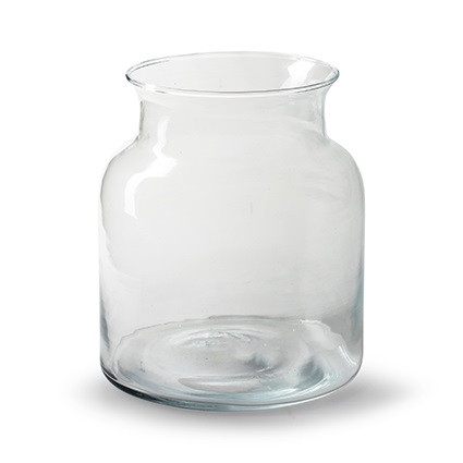 Glass eco bottle d19 20cm