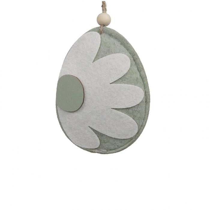 <h4>Easter Deco hanging egg/flower 11cm</h4>