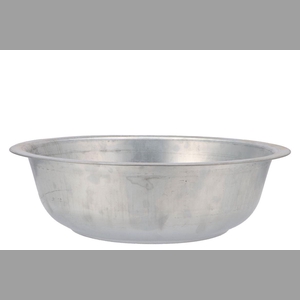 Zinc Basic Natural Bowl 40x12cm
