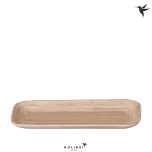 Kolibri Home plate oval Bamboo