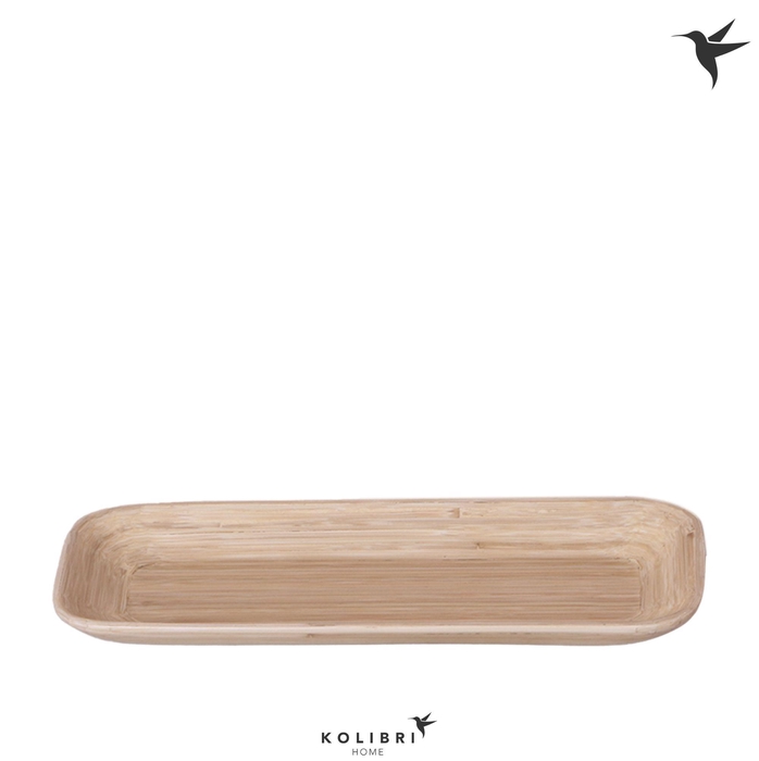 <h4>Kolibri Home plate oval Bamboo</h4>