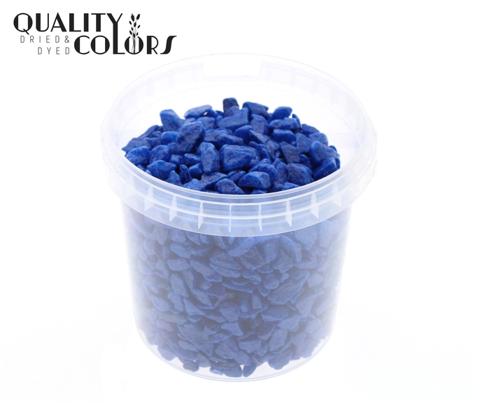 Rocks 1 ltr bucket Blue