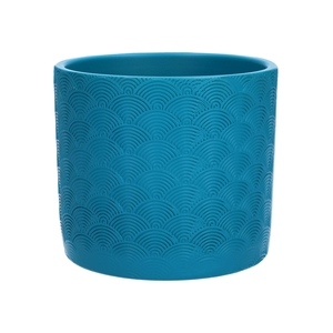 DF03-884721947 - Pot Napoli d13.5xh12.3 turquoise