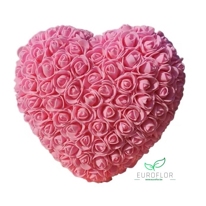 <h4>FOAM HEART 25CM PINK</h4>