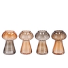 Nova Woods Brown Vase Mushroom Structure Tricolor 11x11x18cm