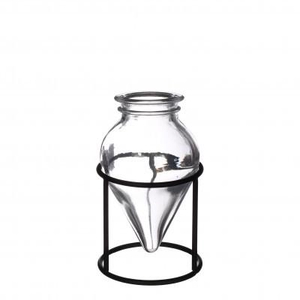 Glass vase Breeze+frame d06*11cm