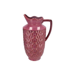 Inga Boa Purple Vase Active Glaze 28x23x46cm