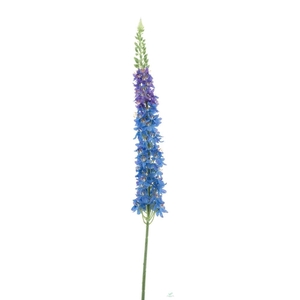 SILK FLOWERS - LUPINUS SPRAY BLUE 109CM