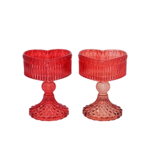 Amour Red Mix T-light Heart Ass 10x9x13cm