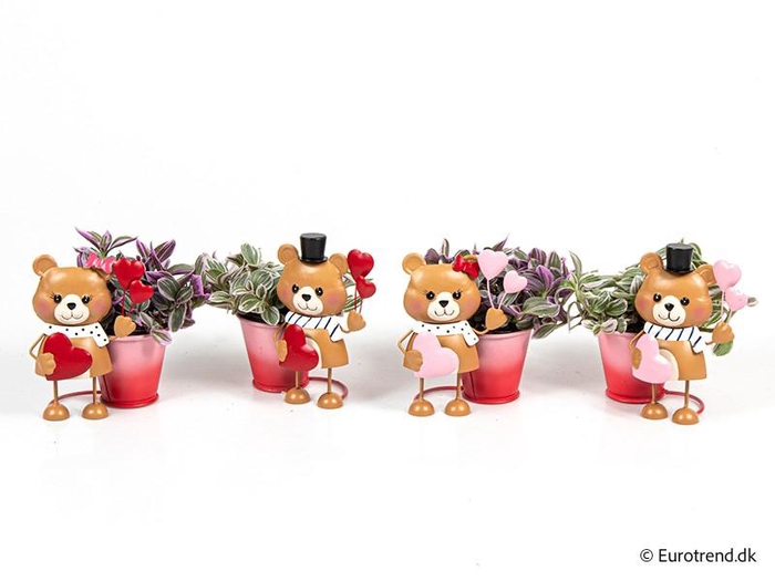 <h4>E 3845 metal bjørn</h4>