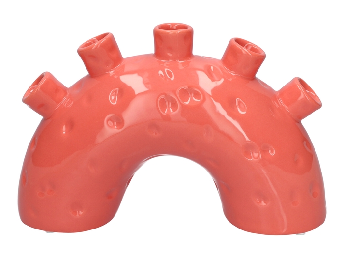 <h4>DF03-666844700 - Vase Tulor 24x8.5x15.3 candy pink</h4>