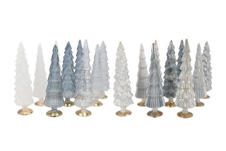 <h4>Twinkle Grey Mix Glass Tree Shiny Ass 9x30cm Nm</h4>