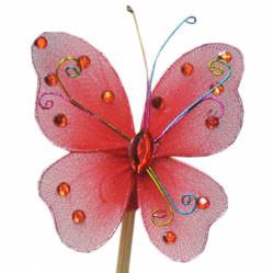 <h4>Bijsteker 50cm Vlinder Orient 7cm</h4>