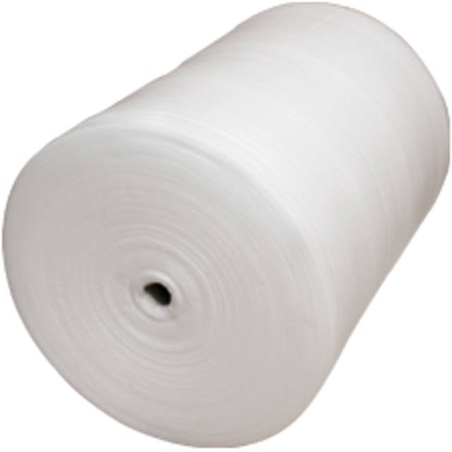 Transport foam 75cmx120m 2 mm geperf. 62,5 cm