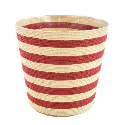 <h4>Mandwerk Striped pot d17.5*17cm</h4>