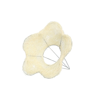 Bouquetholder Flower sisal d15cm