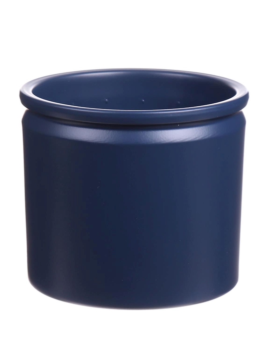<h4>DF03-885093647 - Pot Lucca d14xh12.5 indigo matt</h4>