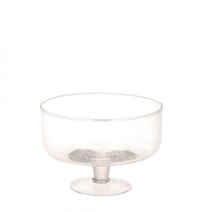 Glass Bowl Foot d14*10cm