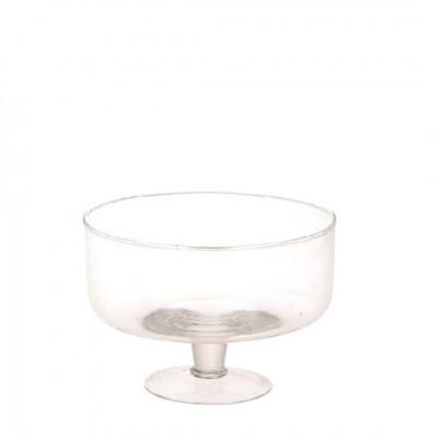 <h4>Glas Schaal Voet d14*10cm</h4>